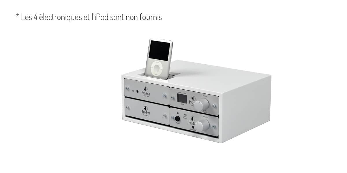 Pro-ject Design Box 4iP Blanc