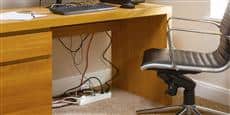 D-Line Cable Tidy Box Big Noir