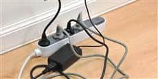 D-Line Cable Tidy Box Mini Noir