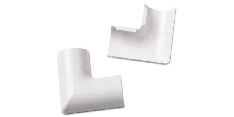 D-Line Lot de 2 coudes droit pour Trunk 30/15