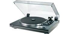 DUAL CS 455-1 EV Noir (plateau silver)