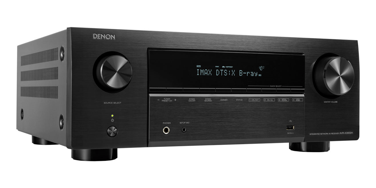 Amplificateur Home Cinéma Denon AVR-X550BT Noir - Ampli home cinéma