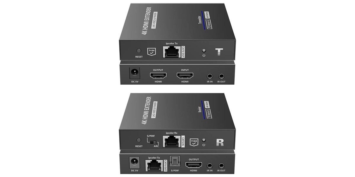 DVDO 4K60 HDMI 70m Cascading Extender over Category av