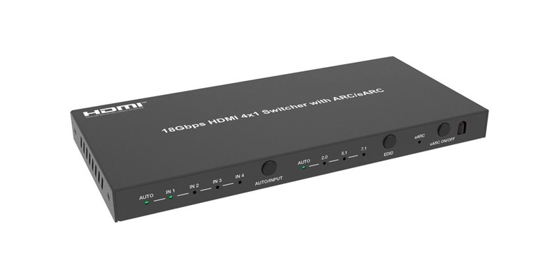 DVDO 4K HDMI 4-1 Switcher HDR ARC