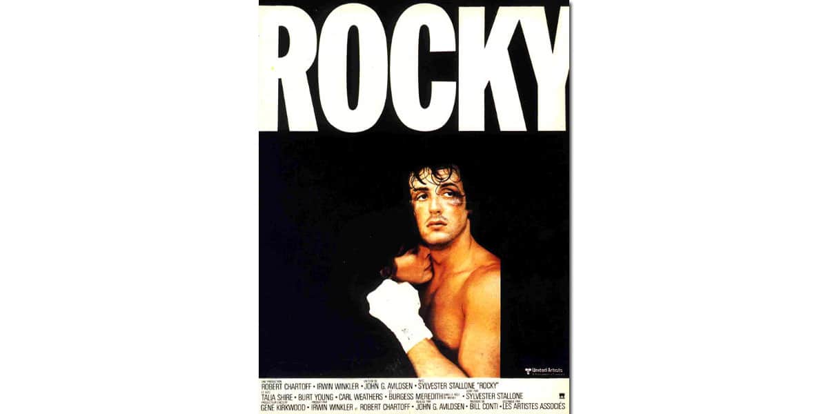 Affiche de film anglaise de ROCKY 4 - 76x102 cm
