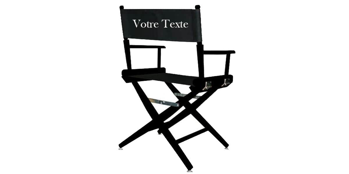 EasyLounge Fauteuil Perso Noir