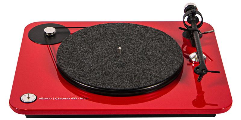 Elipson Chroma 400 RIAA Rouge laqué