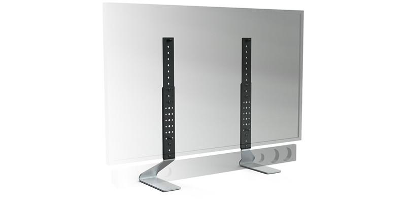 Erard Fit-Up Argent  Supports TV sur pied sur EasyLounge