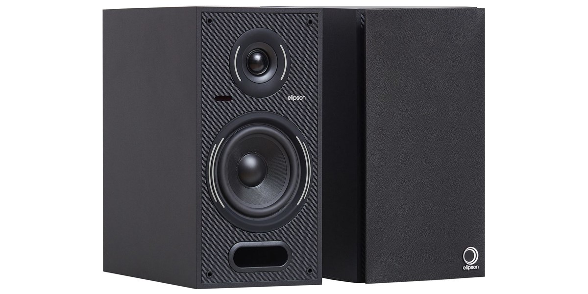 Elipson Horus 6B Active BT Phono Noir Carbone (la paire)