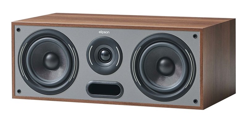 Elipson Horus 10C Noyer et gris