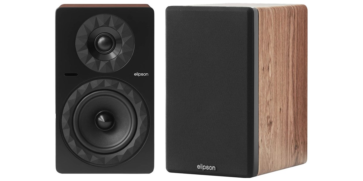 Elipson Prestige Facet II 6B Active Noyer et Noir Mat (la