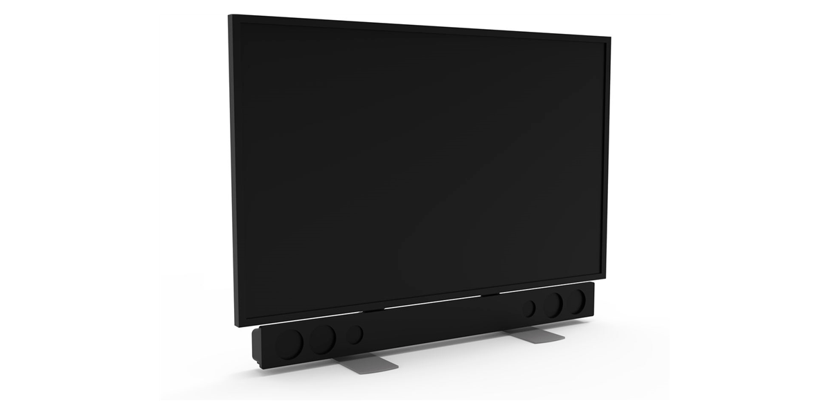 Erard Fit-Up Argent  Supports TV sur pied sur EasyLounge