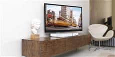 Flexson Plateau TV pour Playbase Blanc