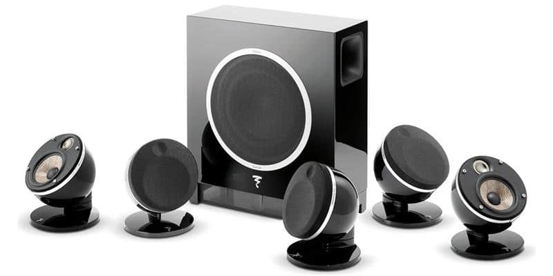 Focal Dôme Flax 5.1 Sub Air Noir