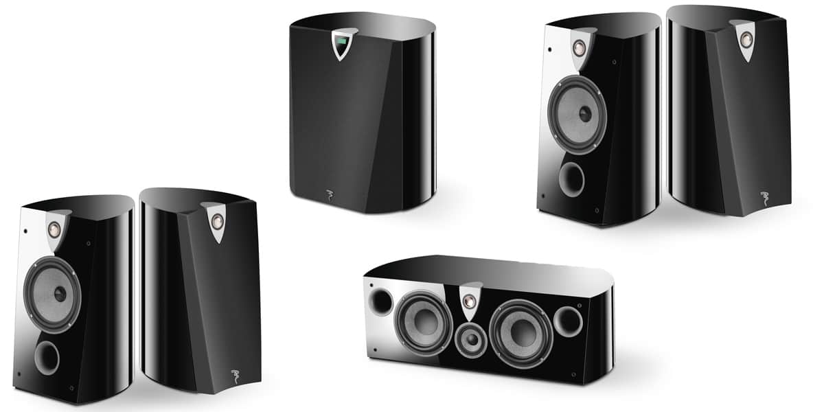 Focal Pack 5.1 Profile 908 Noir