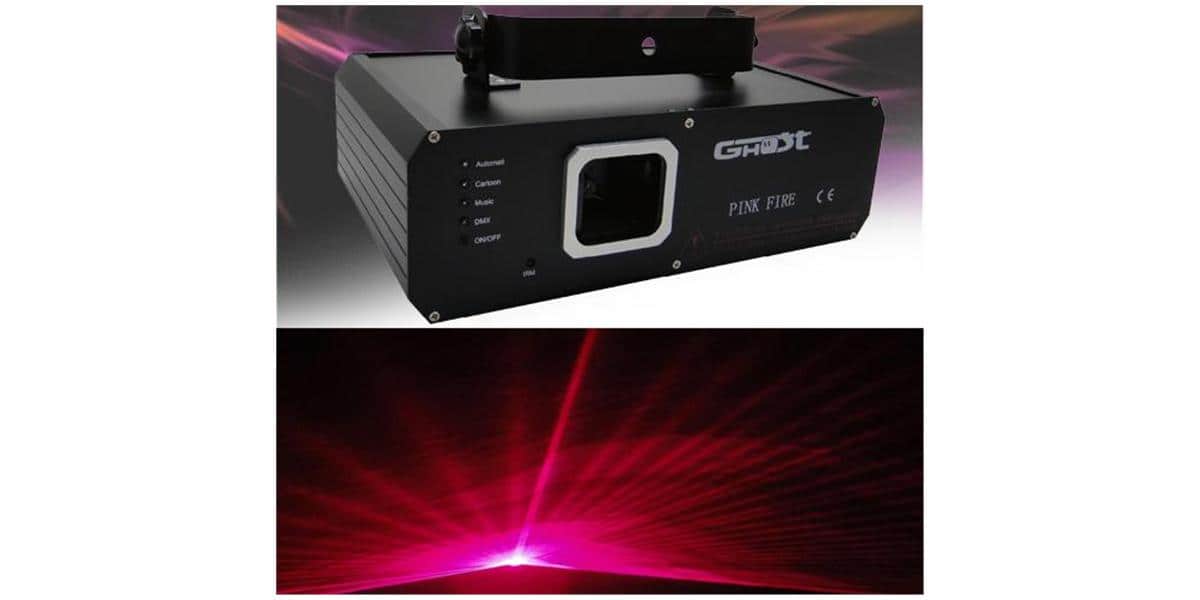 Ghost Pink Fire Laser