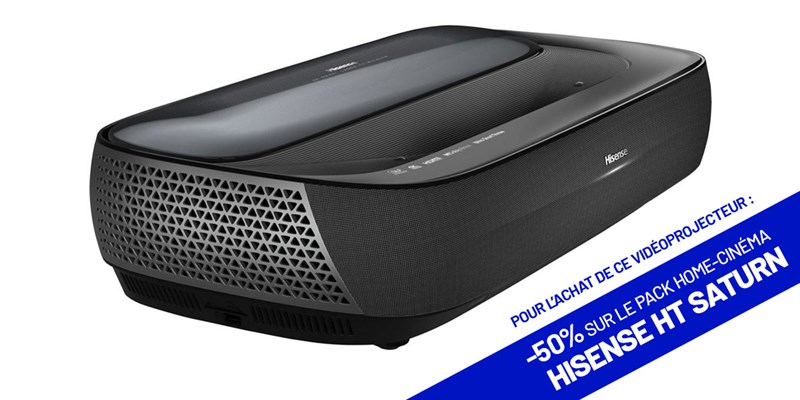 Hisense 100L9HD + Écran