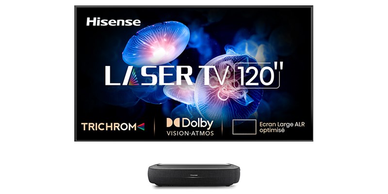 Hisense 120L9HA + Écran