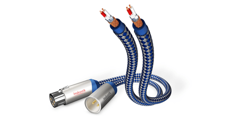 In-Akustik Premium audio XLR (2 x 0,75 m)
