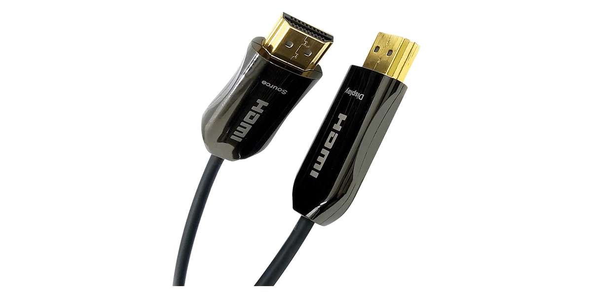 In-Akustik Câble Fibre Optique HDMI 2.0 (100 m)