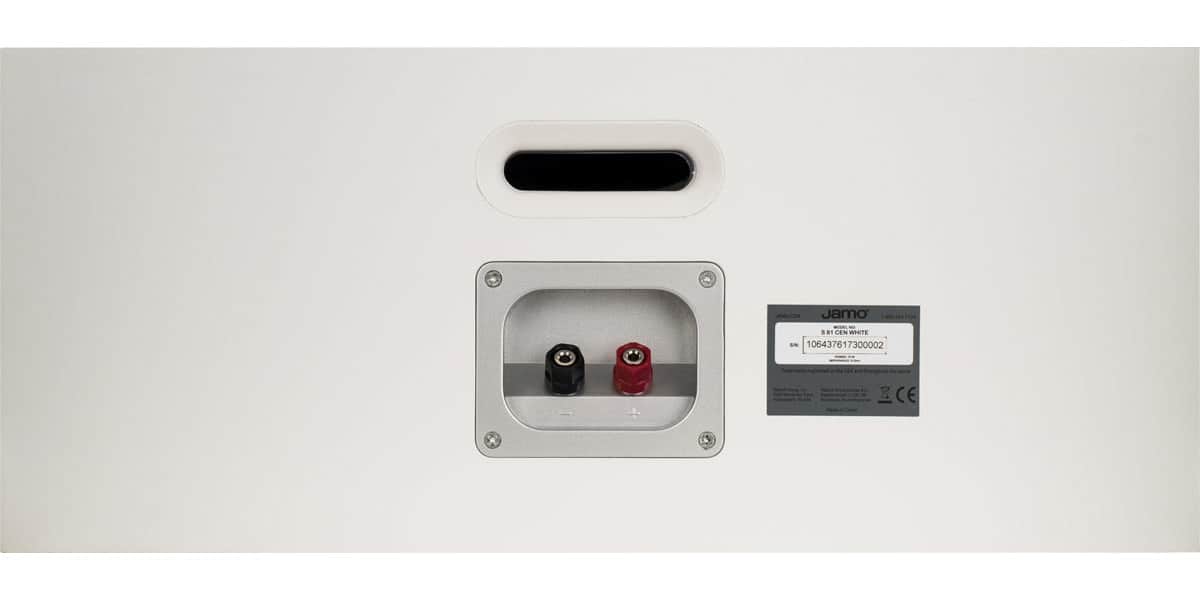 Jamo S83 CEN Bois blanc Enceintes centrales sur EasyLounge