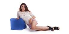 Jumbo Bag Cube Bleu