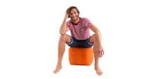 Jumbo Bag Cube Orange