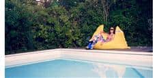Jumbo Bag Swimming Bag Jaune