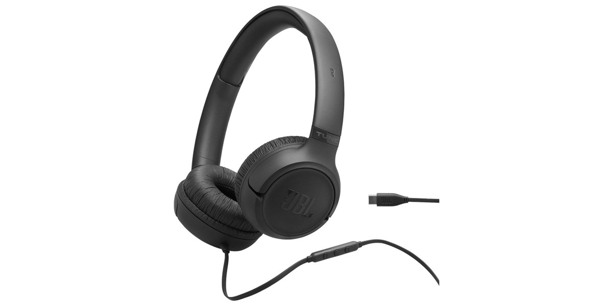 JBL Tune 530 Type C Filaire Noir