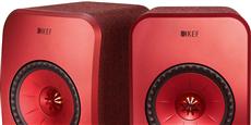 KEF LSX Wireless Rouge