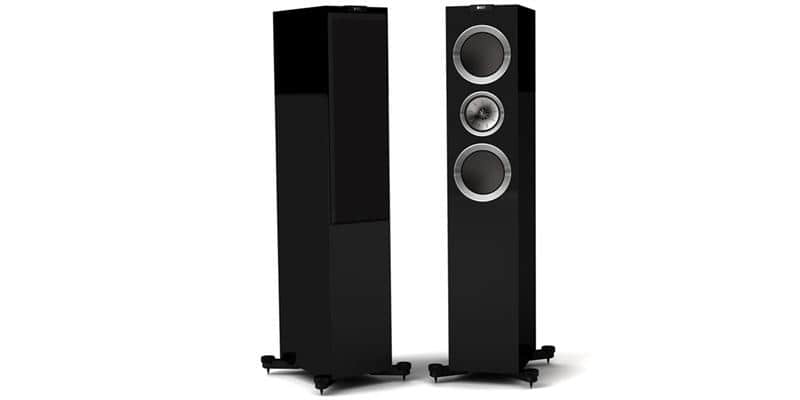 KEF R700 Noir Enceintes colonnes sur EasyLounge