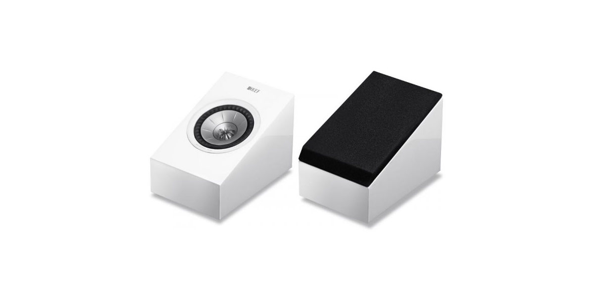 KEF R8A Blanc laqué