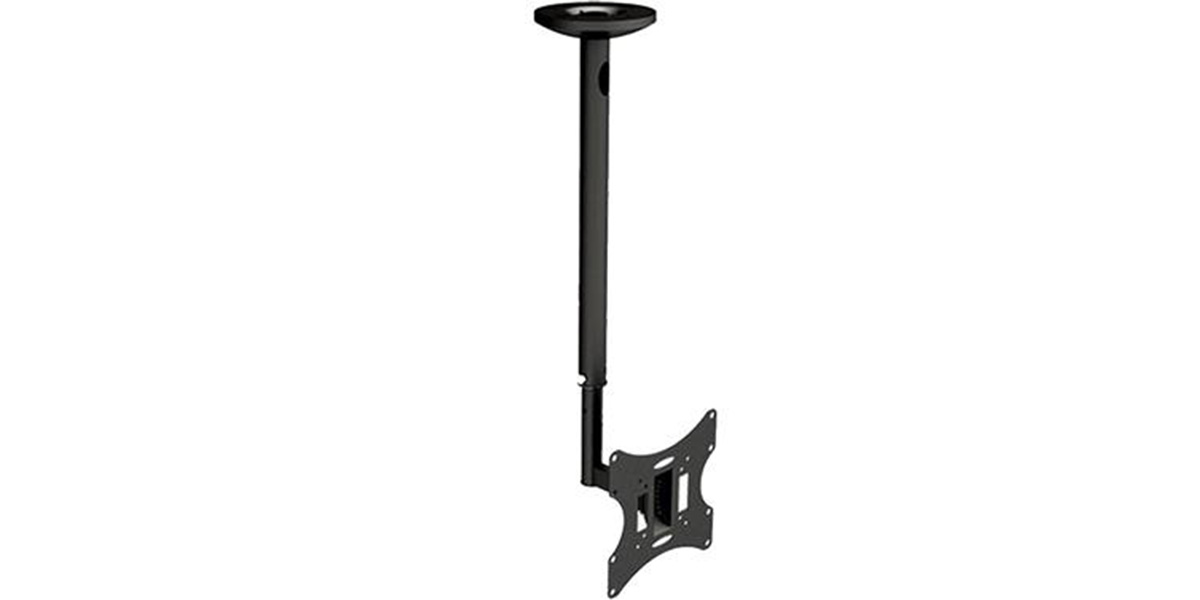 Support TV D'angle Orientable KIMEX - Pour écrans 37" à 75" - VESA 200x200 à 600x400 - Charge Max 45 Kg