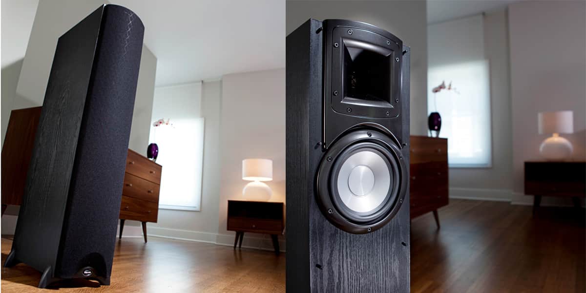 Klipsch Synergy F10 Noir Enceintes colonnes sur EasyLounge