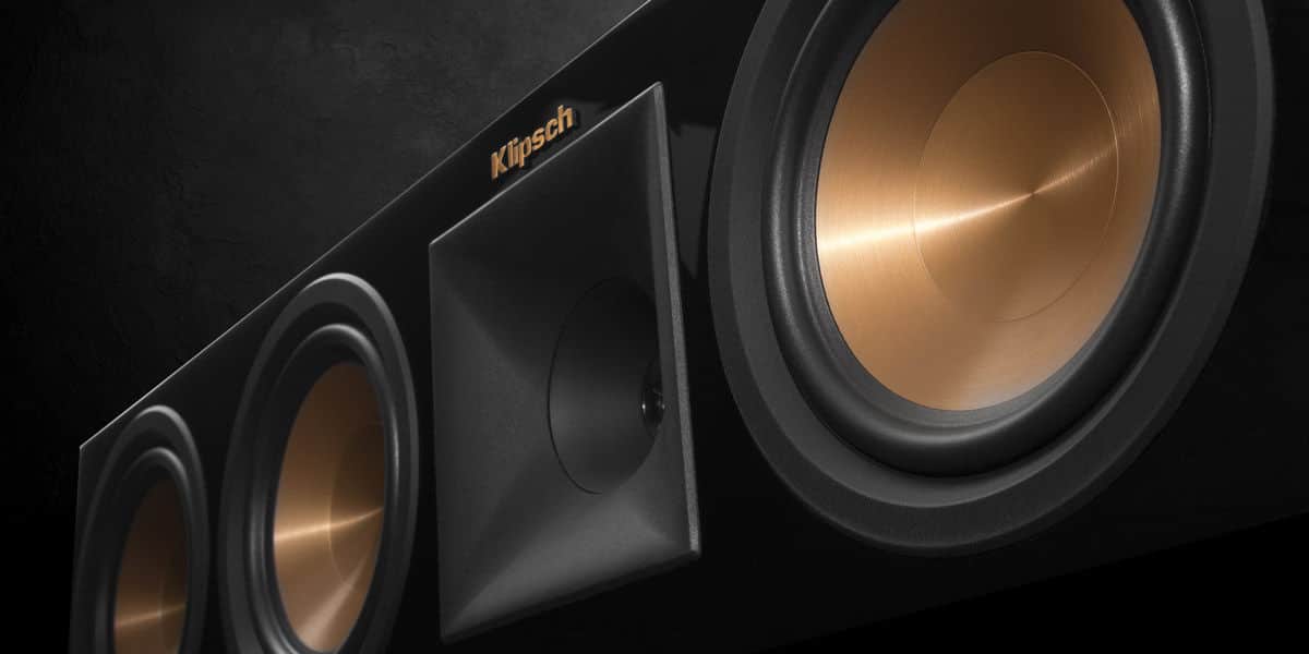 Klipsch RP440C Noir laqué Enceintes centrales sur EasyLounge