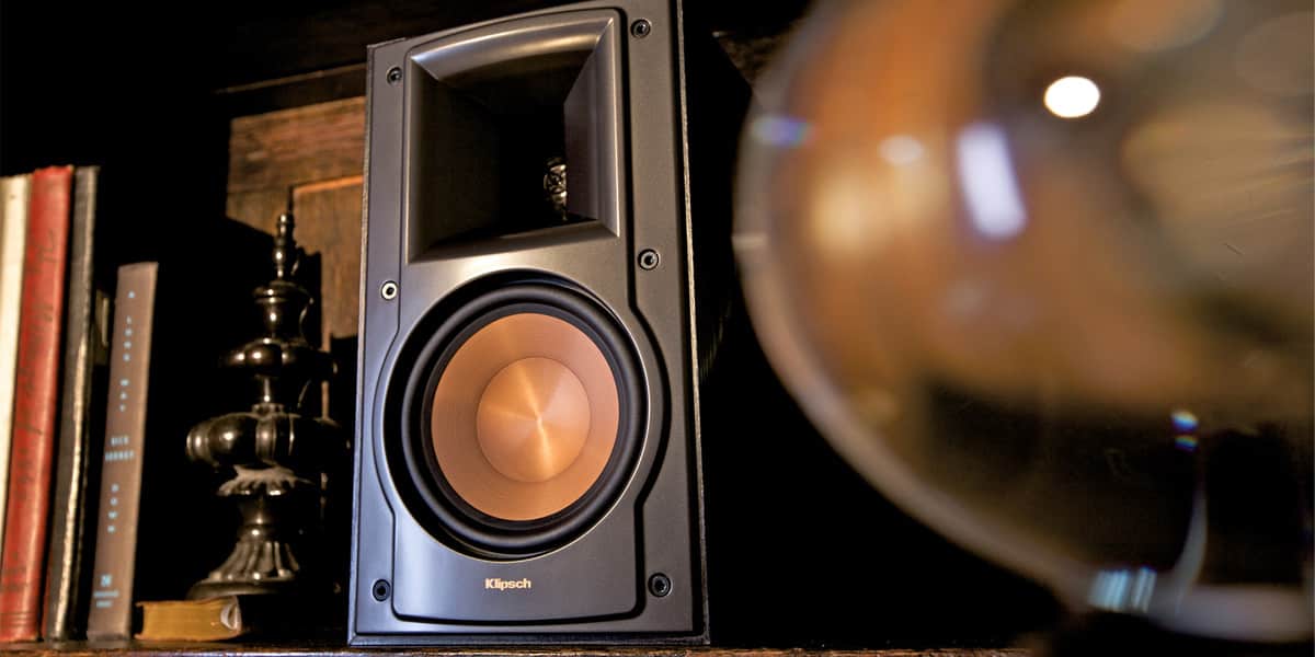 Klipsch RB61 II Cerisier Enceintes bibliothèques sur EasyLounge