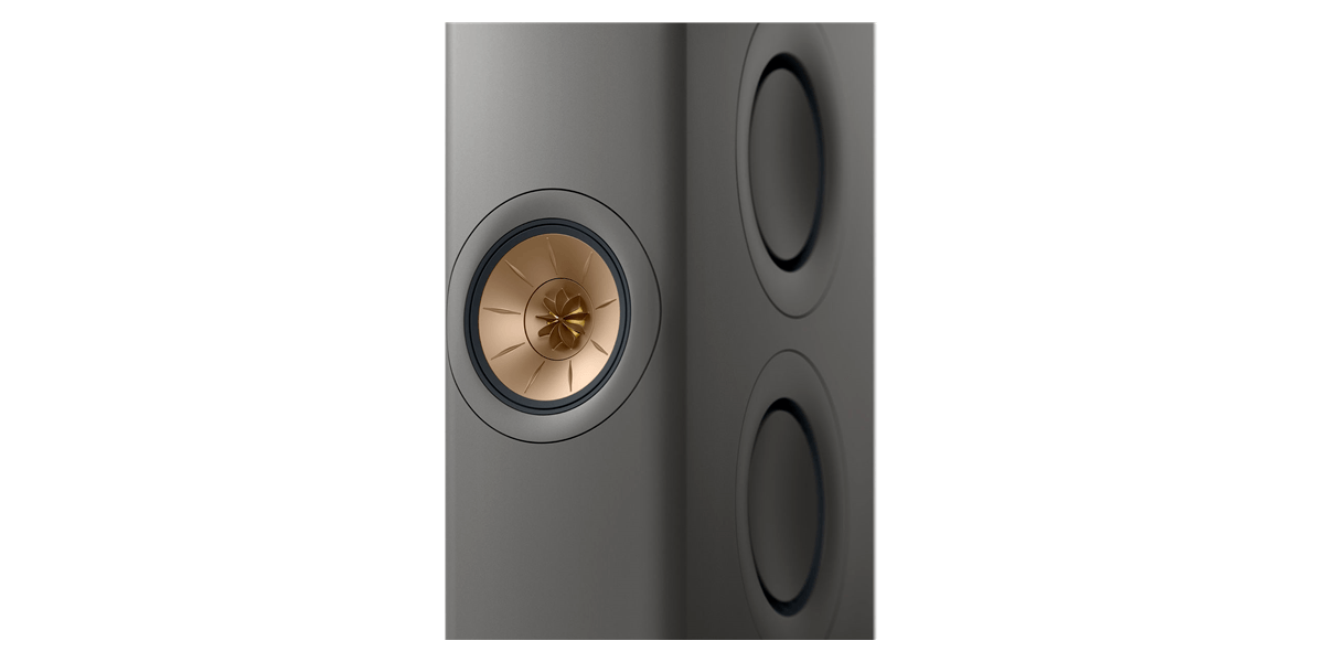 KEF LS60 - Set d'enceintes sans fil sur pied - Gris titane | bol