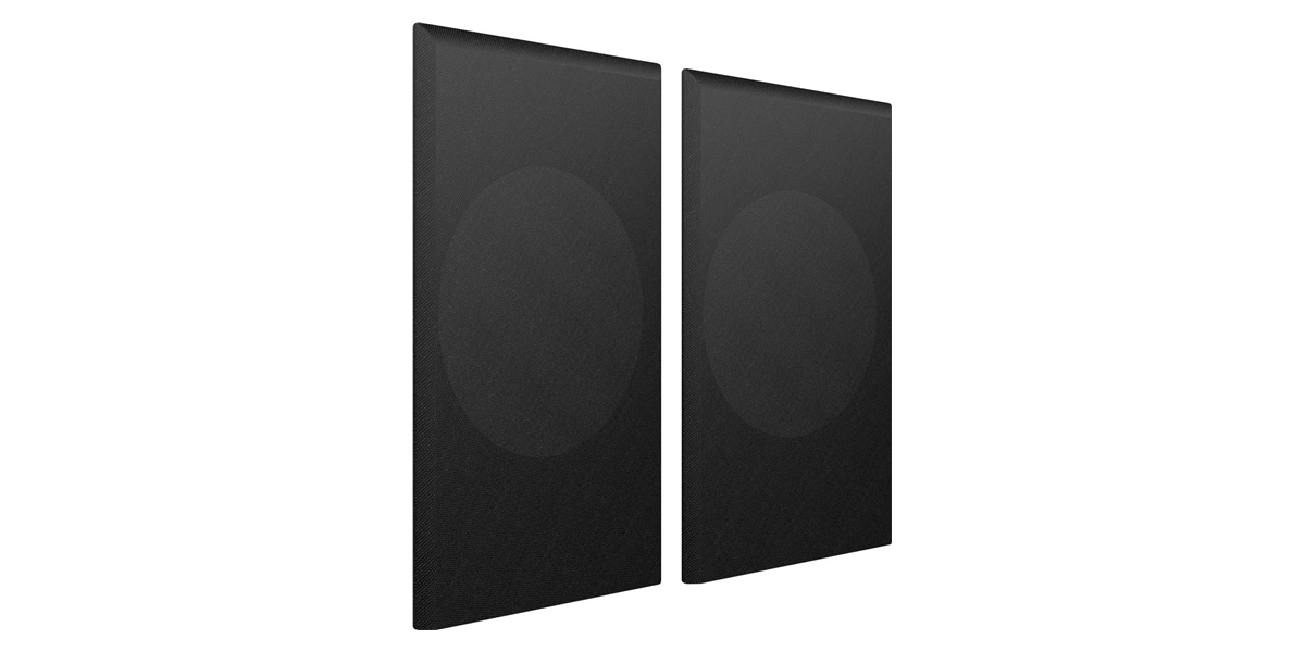 KEF Grilles pour KEF Q350 Noir