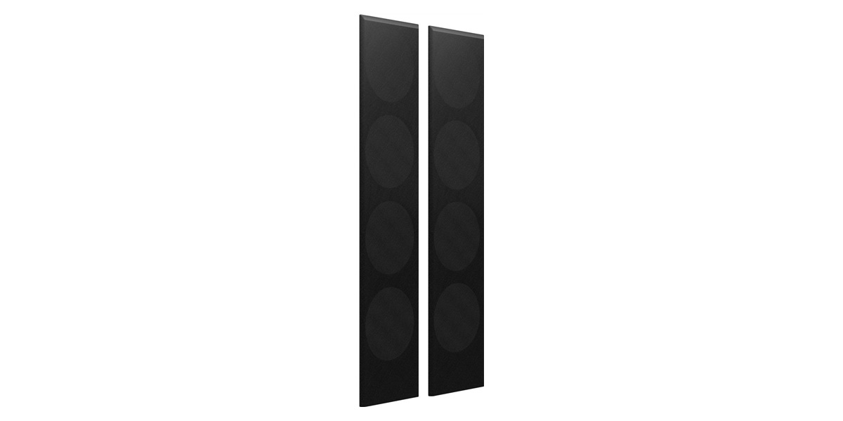 KEF Grilles pour KEF Q750 Noir