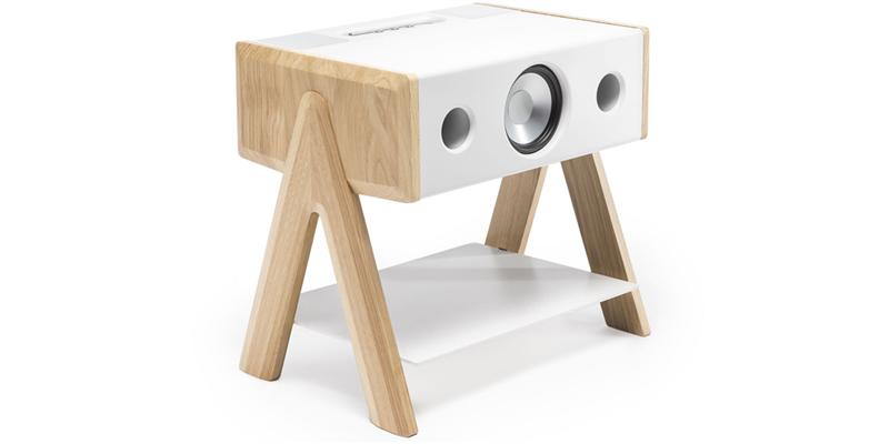 La Boite Concept Cube Corian Séries Blanc et Chêne massif
