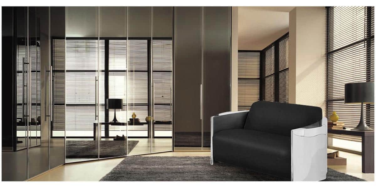 Coti Design Canapé Lover2 Noir
