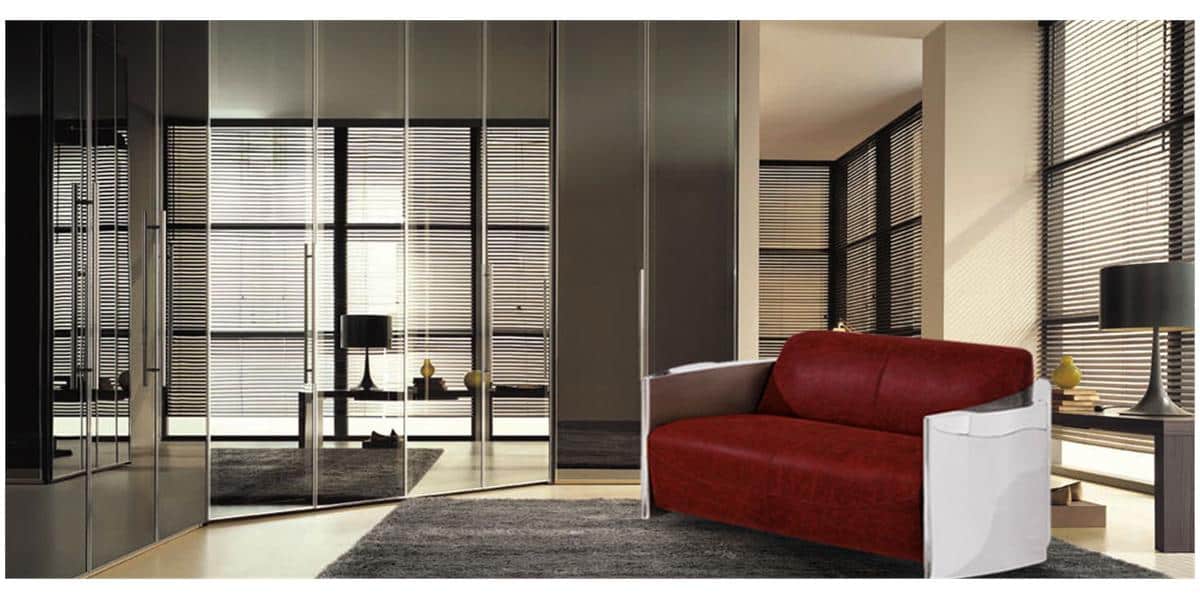 Coti Design Canapé Lover3 Rouge