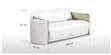 Coti Design Canapé Lover3 Blanc (photo supp. n°1)