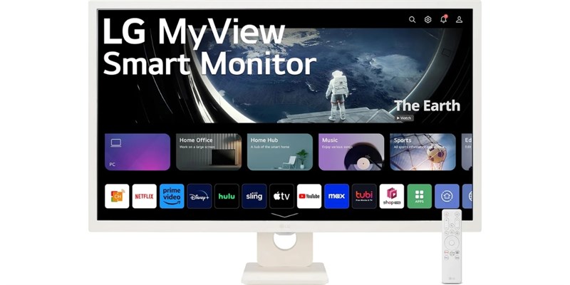 LG Electronics MyView Smart Monitor 27SR50F-W