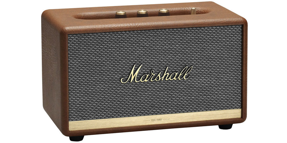 Marshall Acton 2 BT Marron Enceintes Bluetooth sur EasyLounge