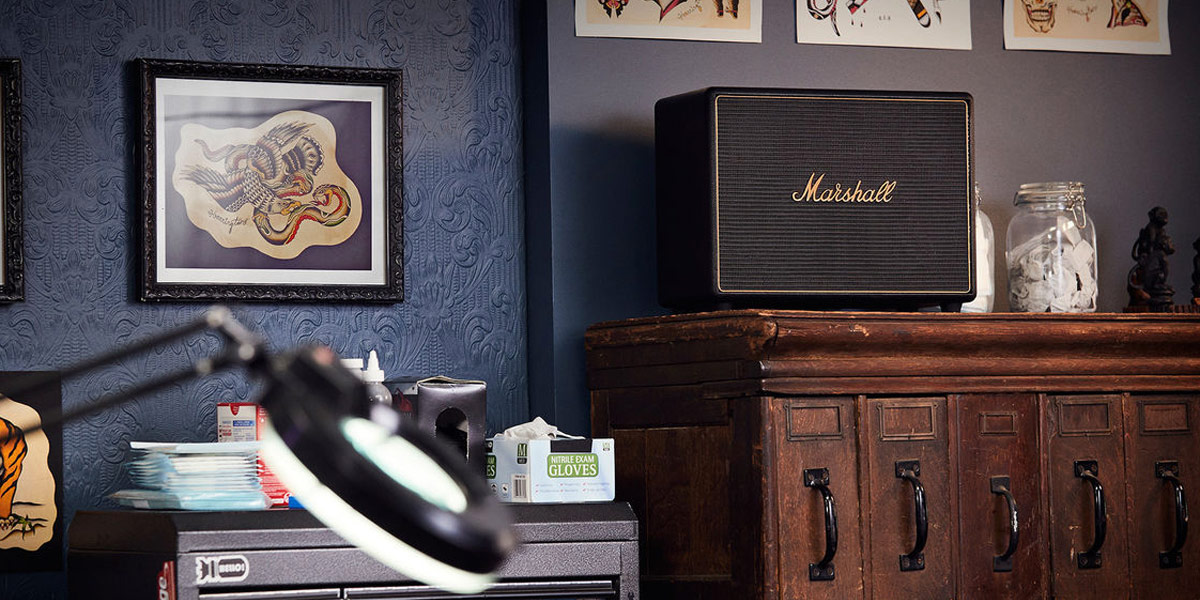 Enceinte sans fil Marshall Woburn II - Bluetooth (Noir) –