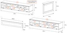 Meliconi Torino 160 Bois Foncé