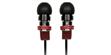 Meters Music M-Ears Noir et Rouge