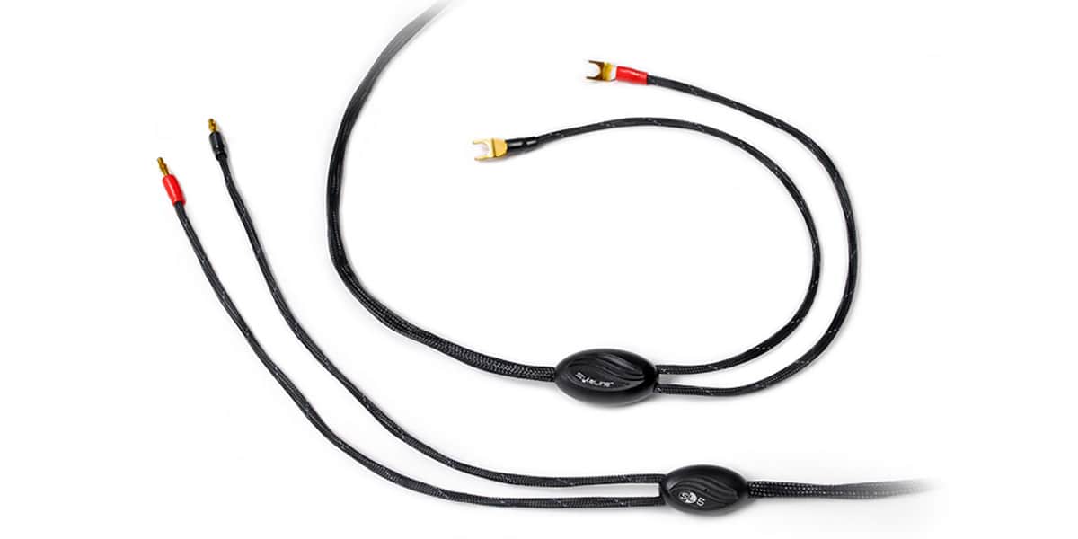 PAIR CABLES MIT STYLELINE SL5 SL 5 speaker interface 3 METERS NEW