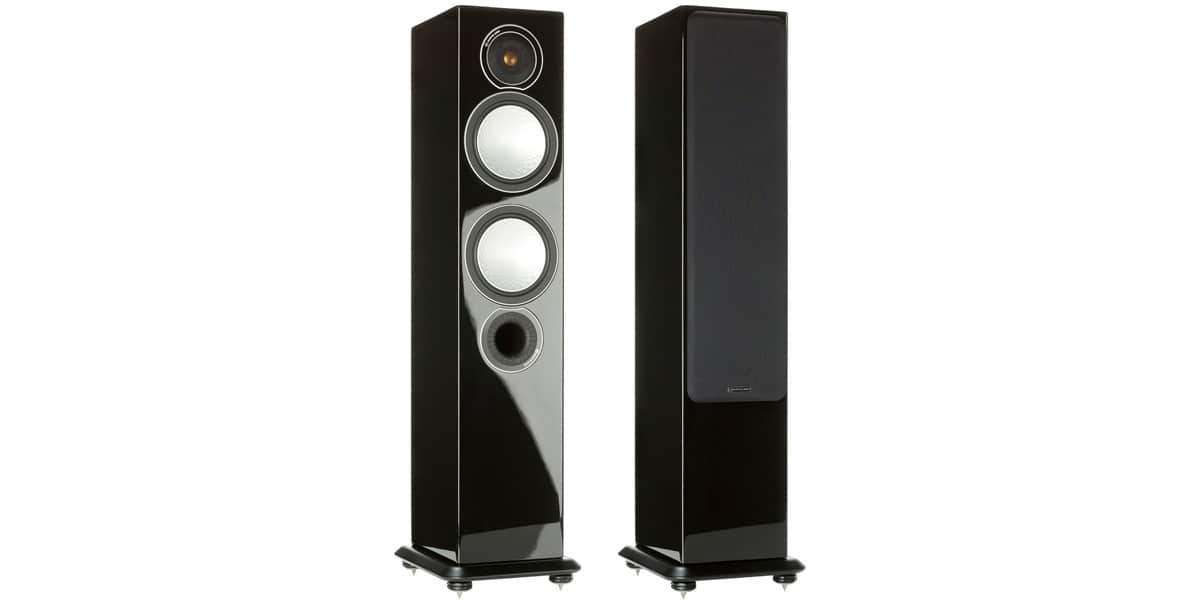 Monitor Audio Silver 6 Noir laqué